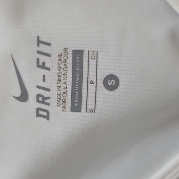 Nike Women's Dri-FIT V-Neck Tops - Black and White Sold Together - Picture 2 of 5